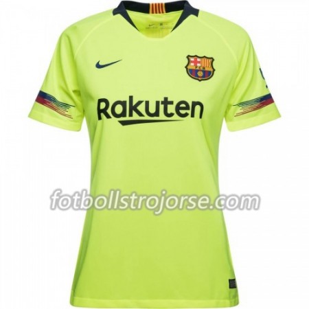FC Barcelona Matchtröjor Dam Borta Fotbollströja 2018-2019 FC Barcelona Matchtröjor Dam Borta Fotbollströja 2018-2019